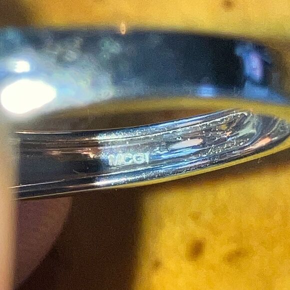 Natural Ethiopian Opal Sterling Silver Cocktail Ring Size 6 - Picture 7 of 10